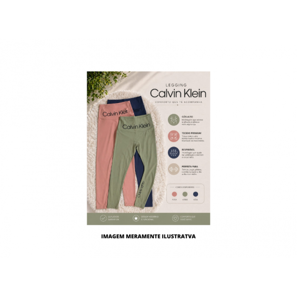 LEGGING - CALVIN KLEIN - COS ALTO - 5611